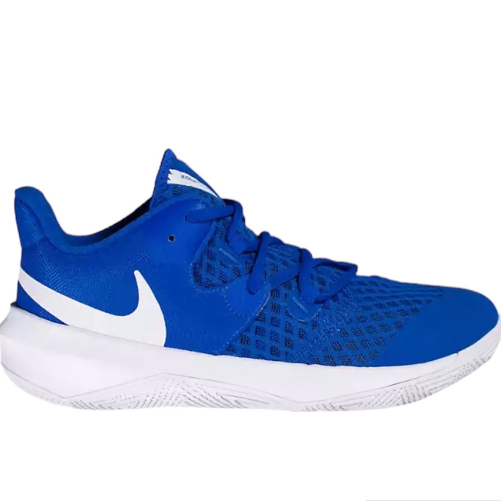 Nike Court Mens HyperSpeed Volleyball Shoes Sneakers Blue Shoes